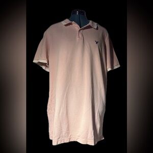 American Eagle Outfitters Light Pink Polo Shirt
